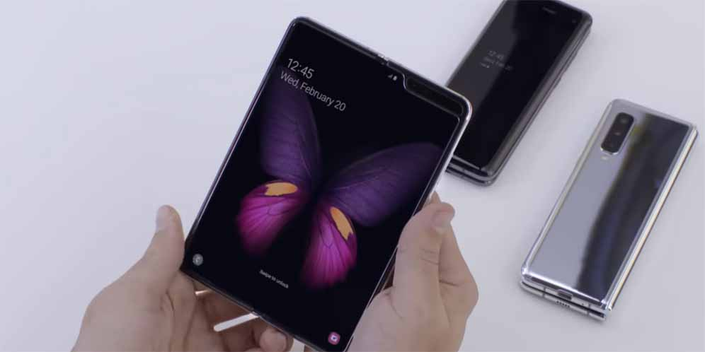 Lihat Lebih Dekat Samsung Galaxy Fold di Video Ini